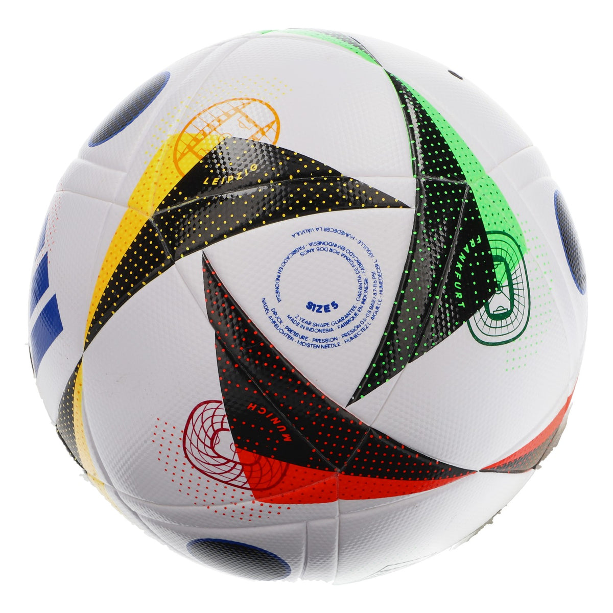 Adidas Calcio EM2024 Calcio da strada 350 g UEFA EURO 2024 Match Ball Replica – Vista 2