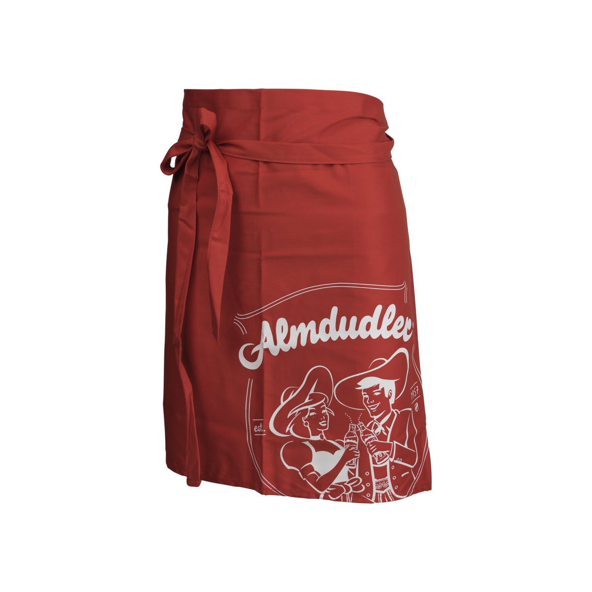 Grembiule da cameriere Almdudler con cintura corta e tasche, servizio ristorazione, bar