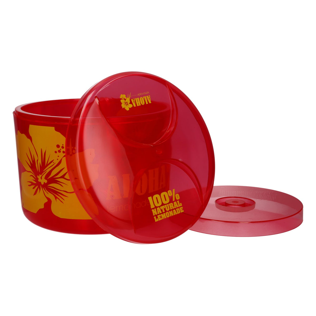 Aloha Refrigeratore per bibite Refrigeratore per bottiglie Limonata rosso nuovo Refrigeratore per spumante in plastica – Vista 4