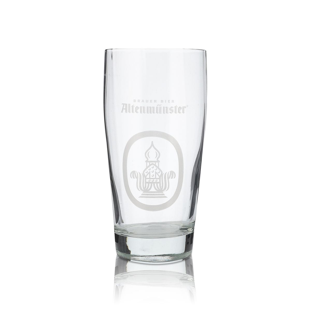 6x Altenmünster Bicchiere da birra 0,5 l Willi Becher Coppa Bicchieri con incisione a rilievo Set – Vista 2