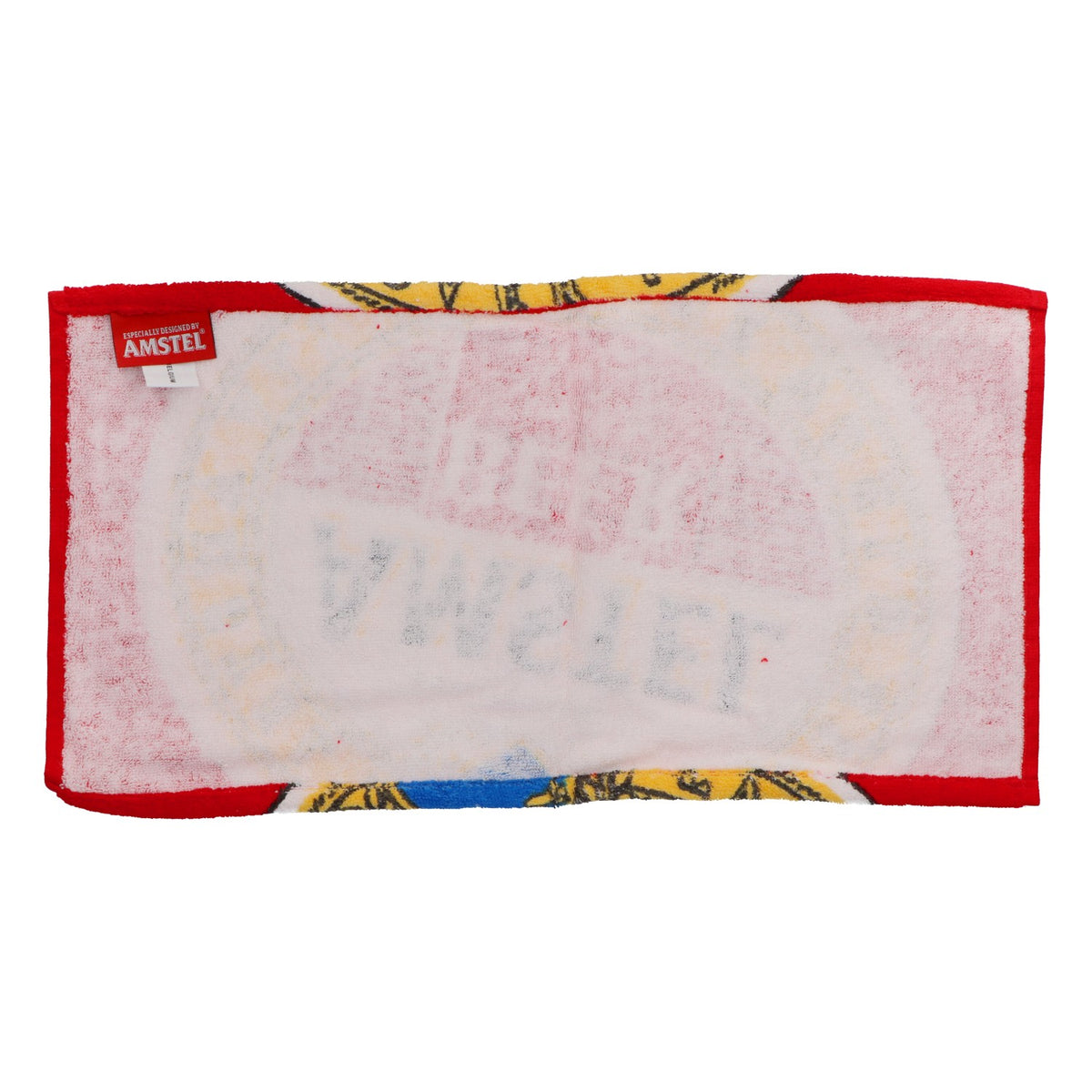 Asciugamano da bar Amstel Bartowel 49x26 cm, rosso, in cotone – Vista 3