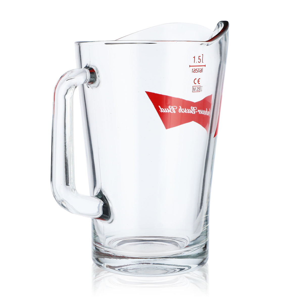 Bicchiere da birra Anheuser Busch Bud Pitcher da 1,5 l, brocca in vetro Louisiana – Vista 2