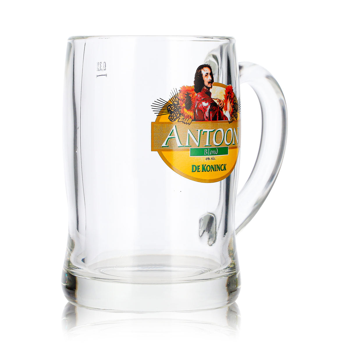 Bicchiere da birra Antoon da 0,33 l con manico – Vista 3