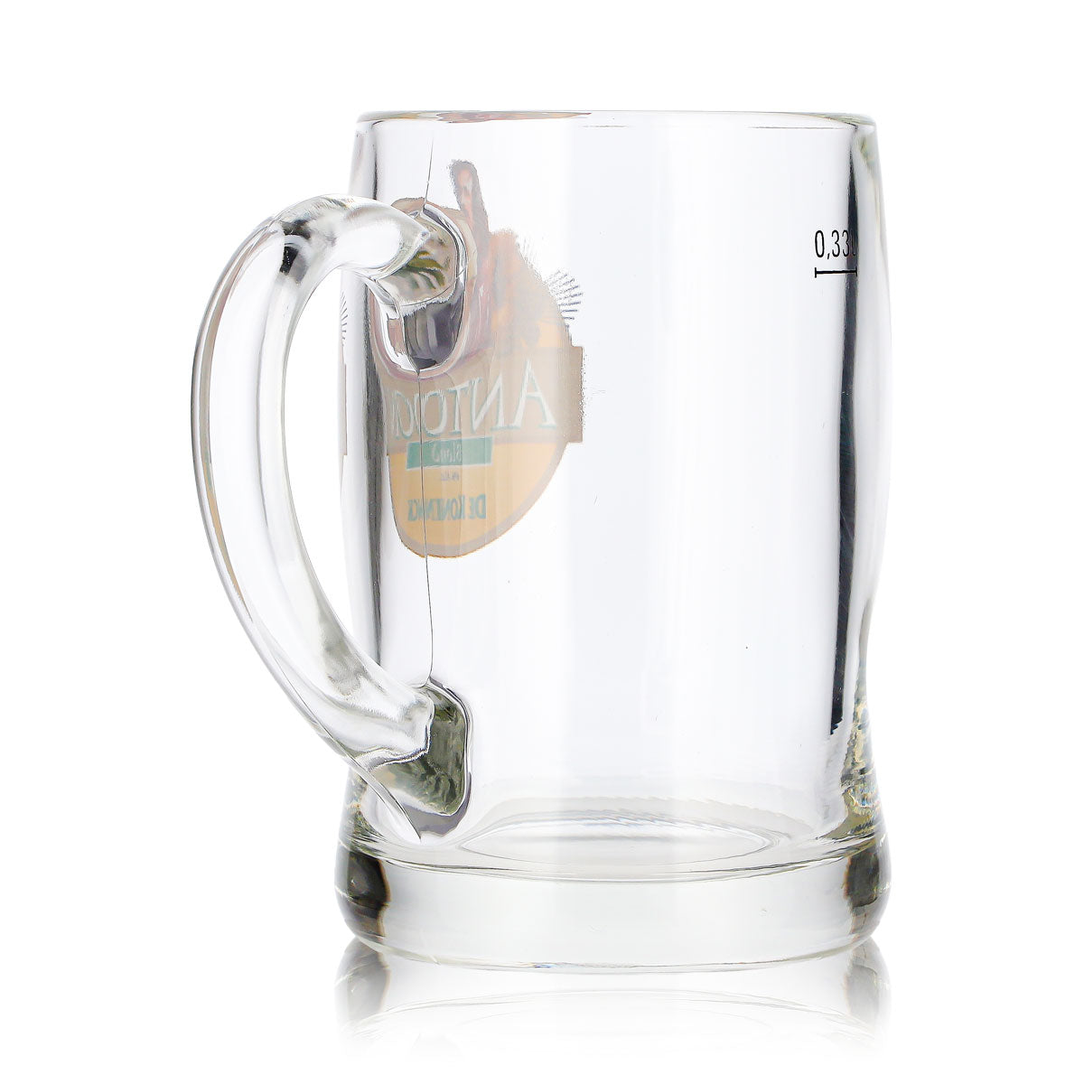 Bicchiere da birra Antoon da 0,33 l con manico – Vista 5