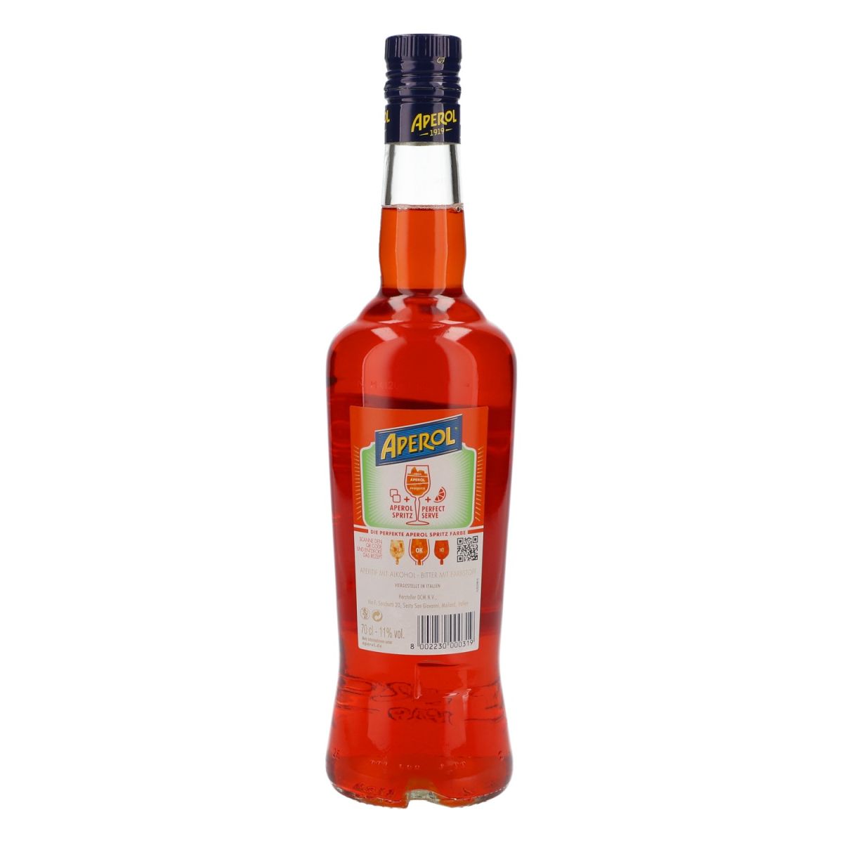 Aperol Spritz 0,7 l Aperitivo 1919 11% vol. Bottiglia di liquore amaro – Vista 3
