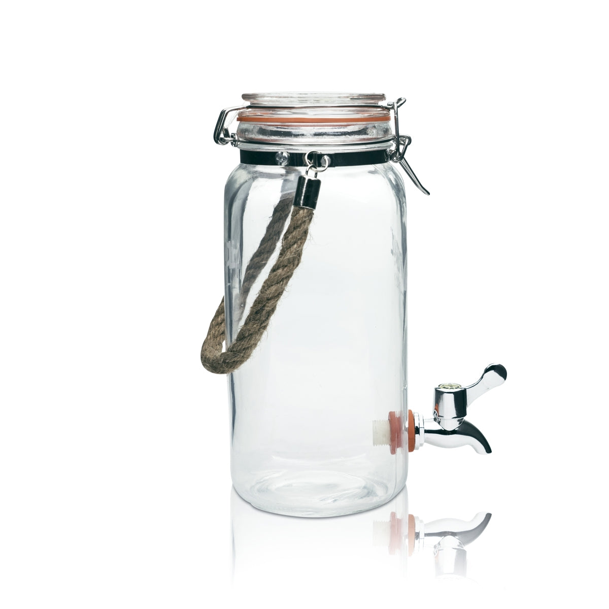 Aperol Spritz versatore 1,5 l bicchiere con rubinetto impianto distributore da tavolo jar distributore di bevande – Vista 2