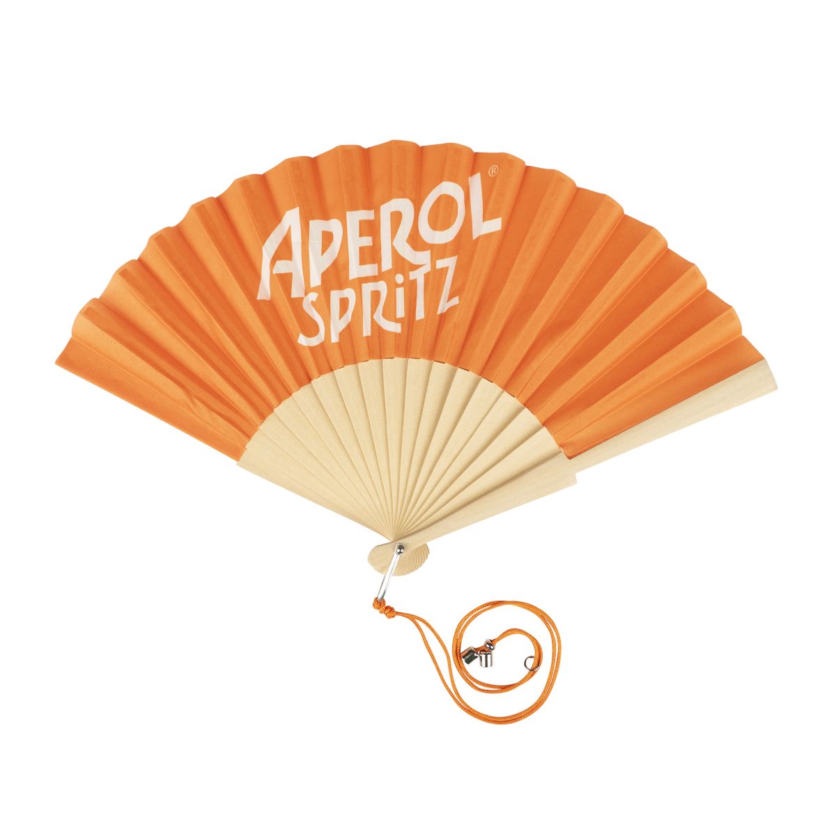 Aperol Spritz Ventaglio Ventaglio pieghevole Ventaglio pieghevole Raffreddamento Estate Sole