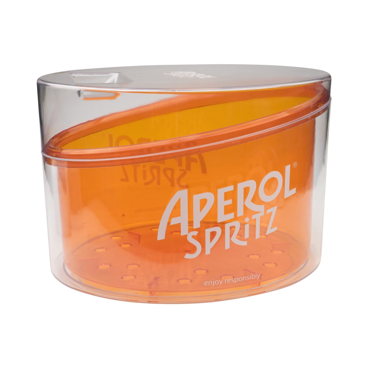 Aperol Spritz Refrigeratore Contenitore per cubetti di ghiaccio Box Bottiglie Ice Cooler a doppia parete Bar – Vista 2