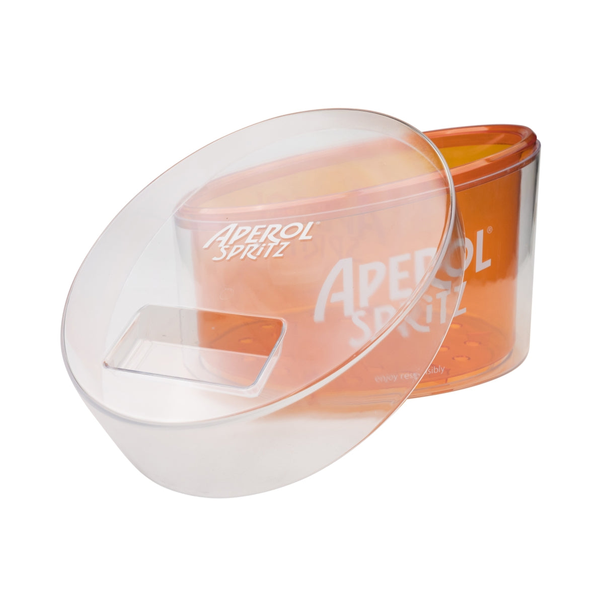 Aperol Spritz Refrigeratore Contenitore per cubetti di ghiaccio Box Bottiglie Ice Cooler a doppia parete Bar – Vista 4