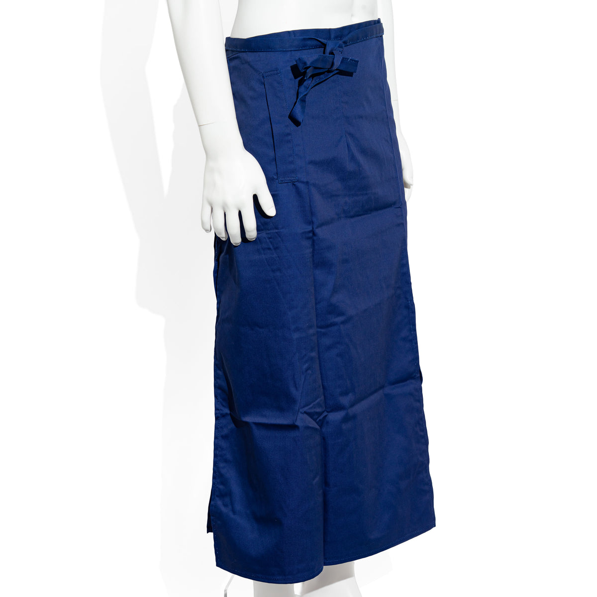Grembiule da cameriere blu lungo in tessuto misto con motivo Aperol Spritz – Vista 2