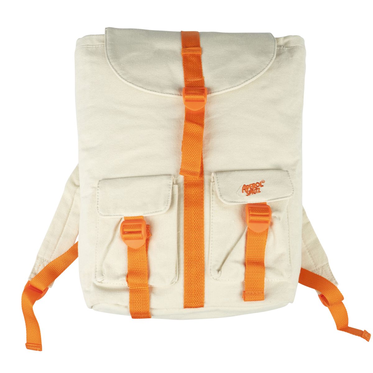 Zaino Aperol Spritz con tasche e scomparto per notebook, escursionismo, spiaggia – Vista 4