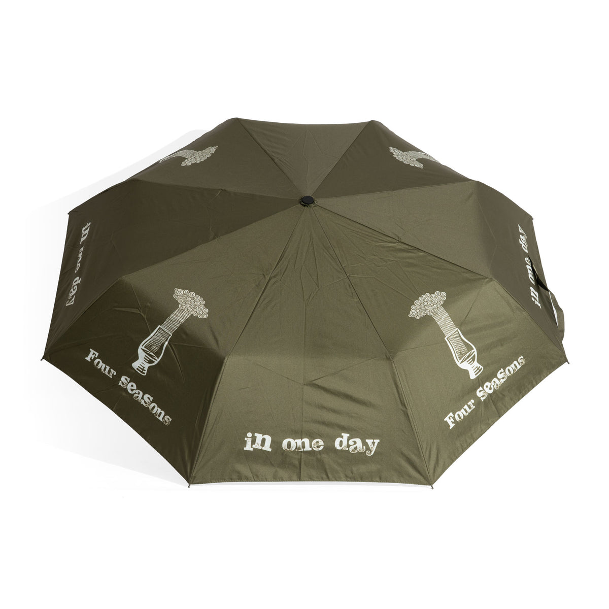 Ombrello da golf Ardbeg Whisky, automatico, verde con custodia – Vista 2