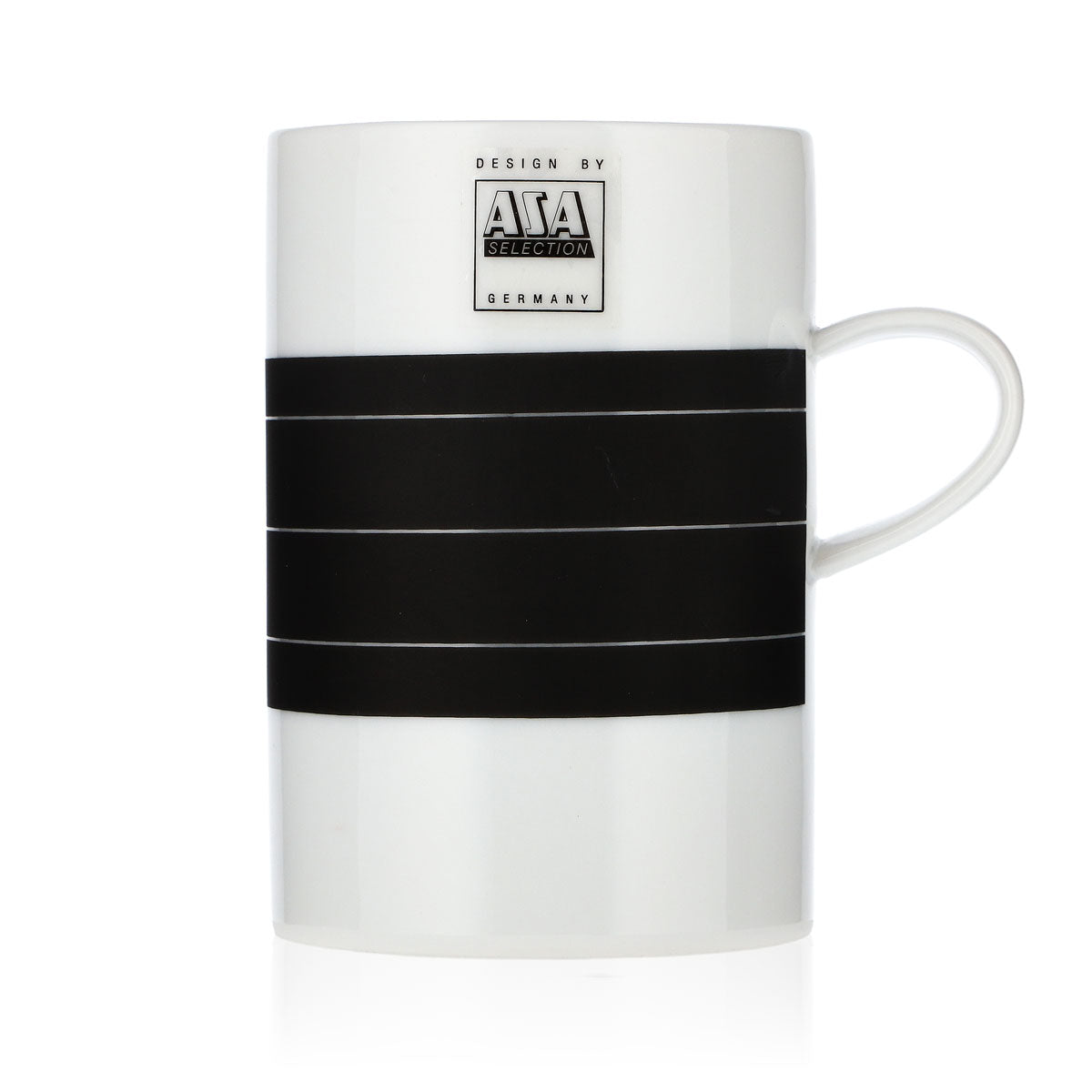 ASA Selection Tazza da caffè Tazza con penna Spugna bianca