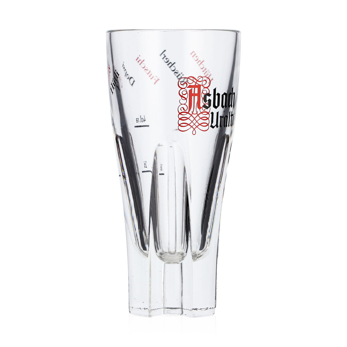 Bicchiere da brandy Asbach Uralt 2 cl/4 cl Bicchiere Futschi con scritte – Vista 2