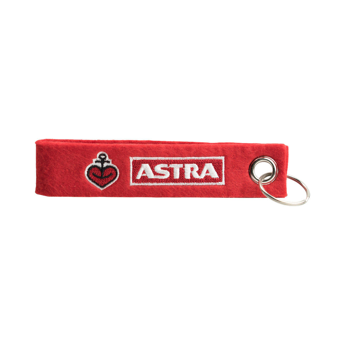 Set Astra Bier Freizeit composto da coprisella, magneti, ciondolo e borsa di iuta – Vista 4