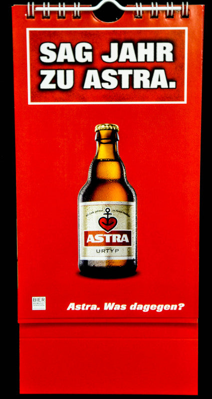 Calendario cartoline Astra Bier Calendario fotografico "Dì sì ad Astra"