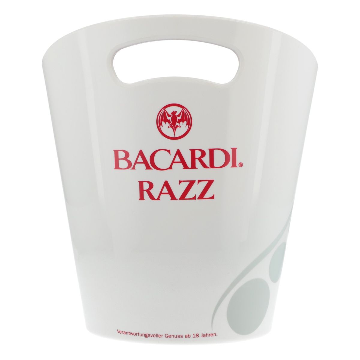 Bacardi Razz Secchiello per ghiaccio Contenitore per cubetti di ghiaccio Contenitore termico Raffredda bottiglie