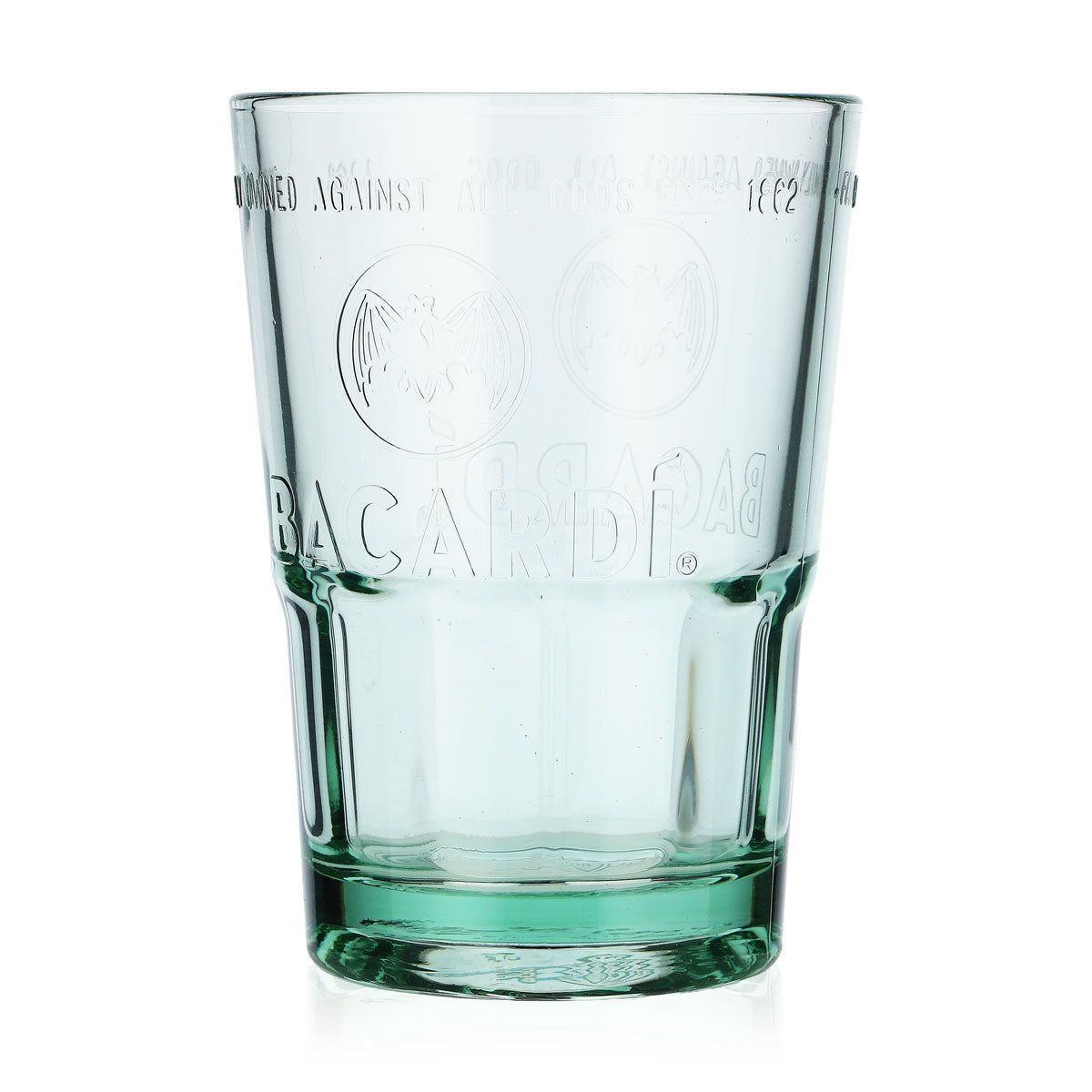 Bacardi Rum Bicchiere Bicchieri da rum Bicchieri da cocktail 0,28 l Bicchiere da long drink Verde – Vista 3
