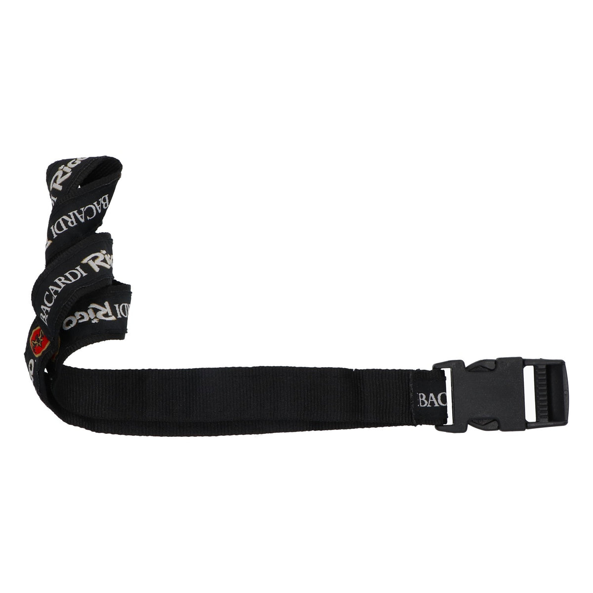 Bacardi Whisky Portachiavi Laynard Portachiavi nero Rigo – Vista 2