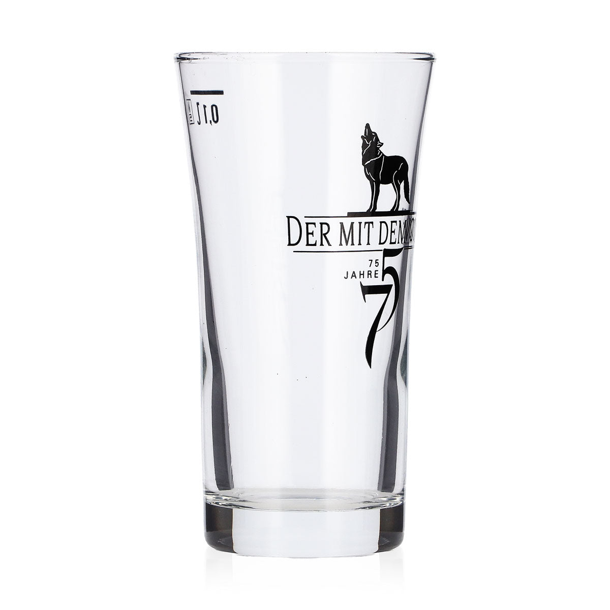 Cooperativa vinicola del Baden - Bicchiere da vino da 0,1 l - Bicchiere da degustazione "Der mit dem Wolf" – Vista 2