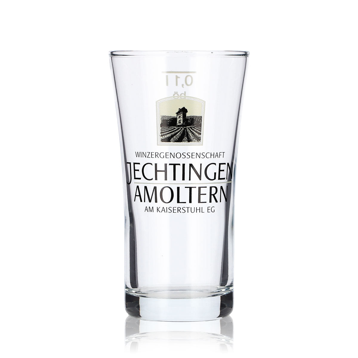 Bicchiere da vino delle cooperative vinicole del Baden, 0,1 l, bicchiere da degustazione, Jechtingen Amoltern