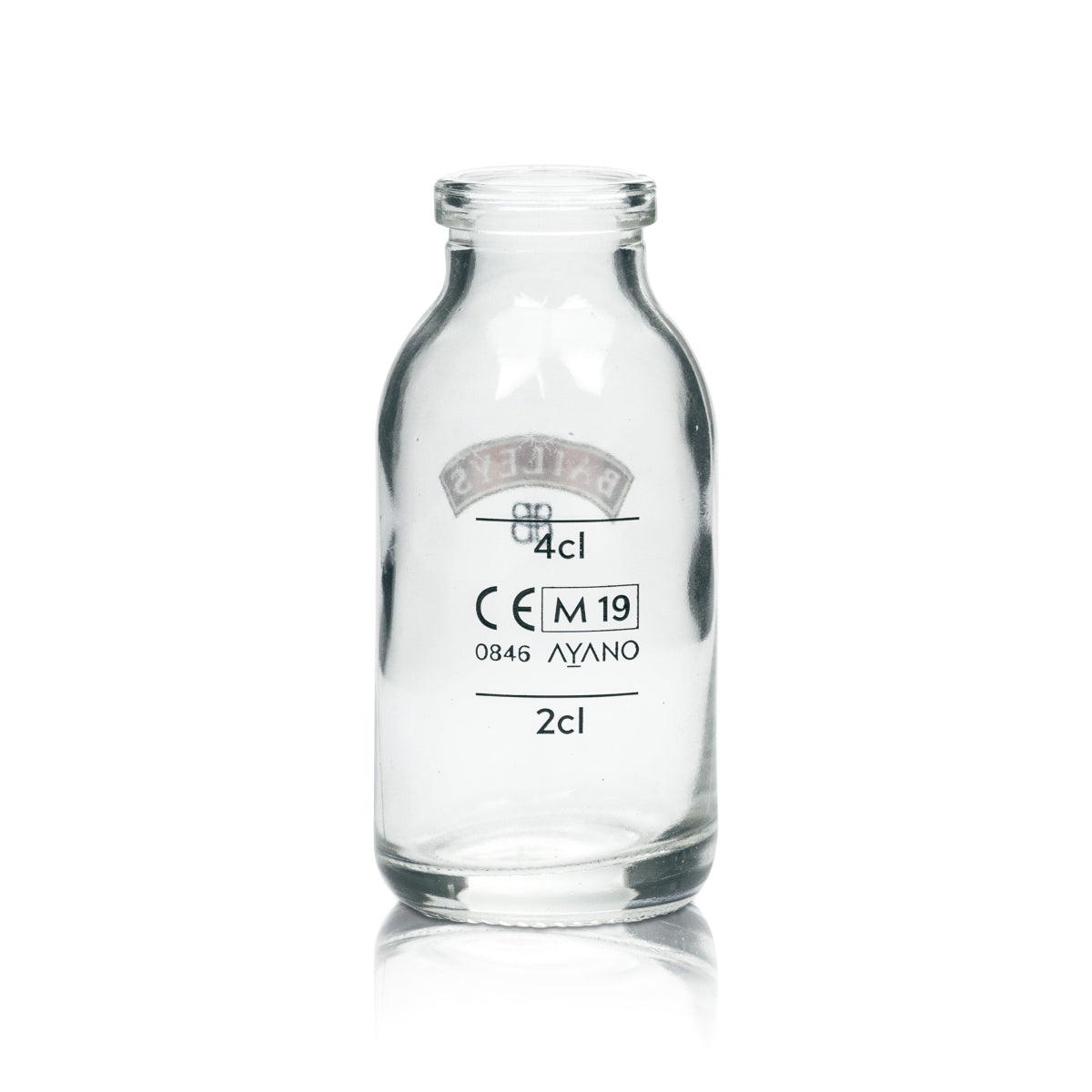 Mini bottiglia di latte Baileys in vetro 50 ml 2 + 4 cl bicchieri da shot – Vista 2