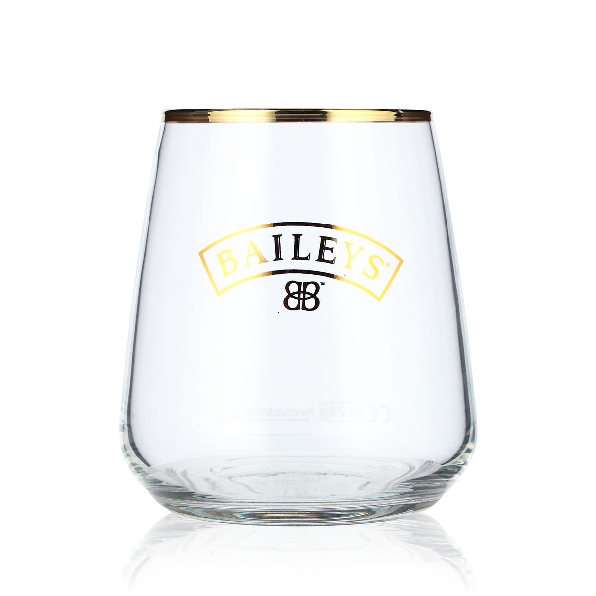 Bicchiere da liquore Baileys 4 cl Bicchieri da liquore conici Logo con bordo dorato
