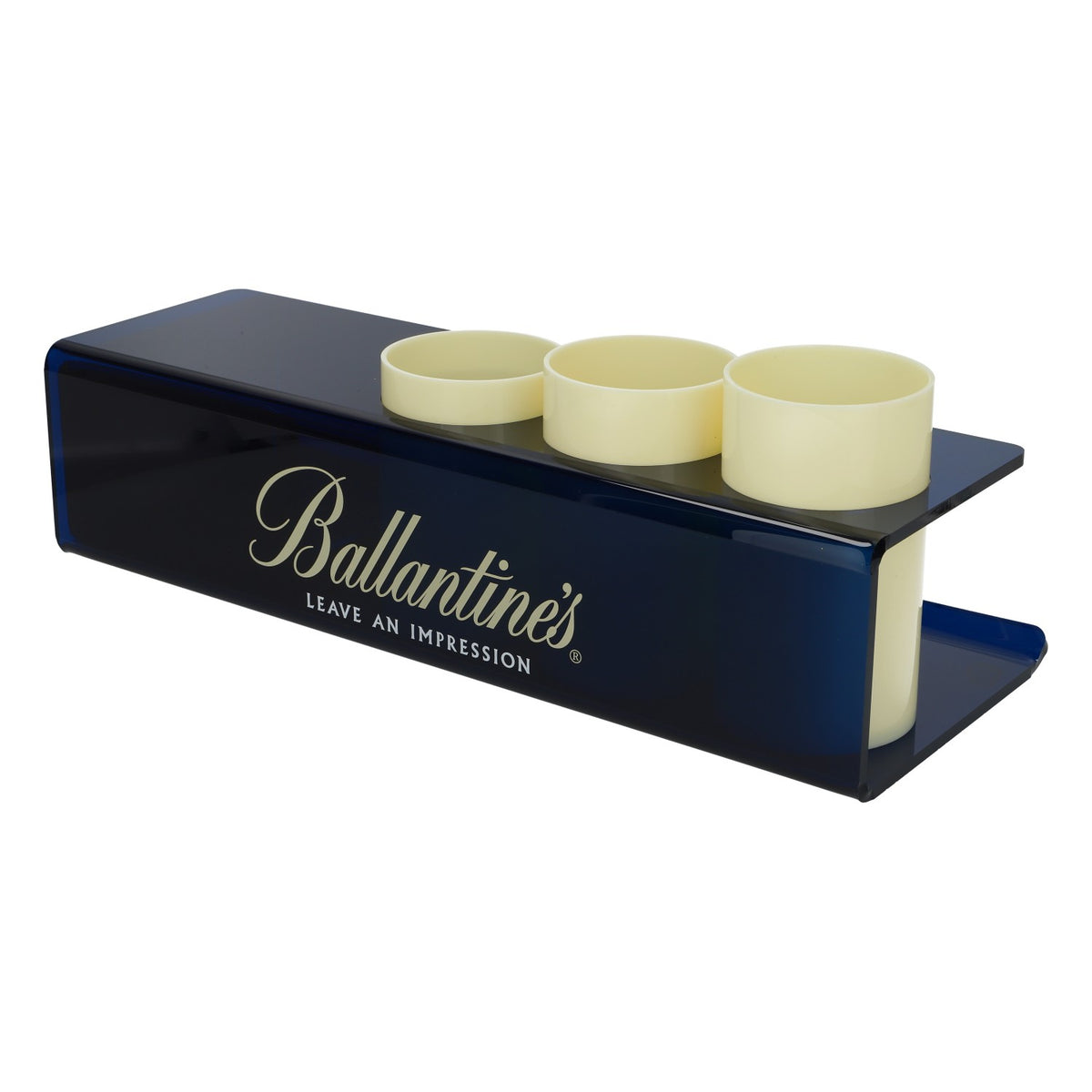 Portabottiglie Barcaddy per whisky Ballantines Accessori da bar blu Plastica – Vista 5