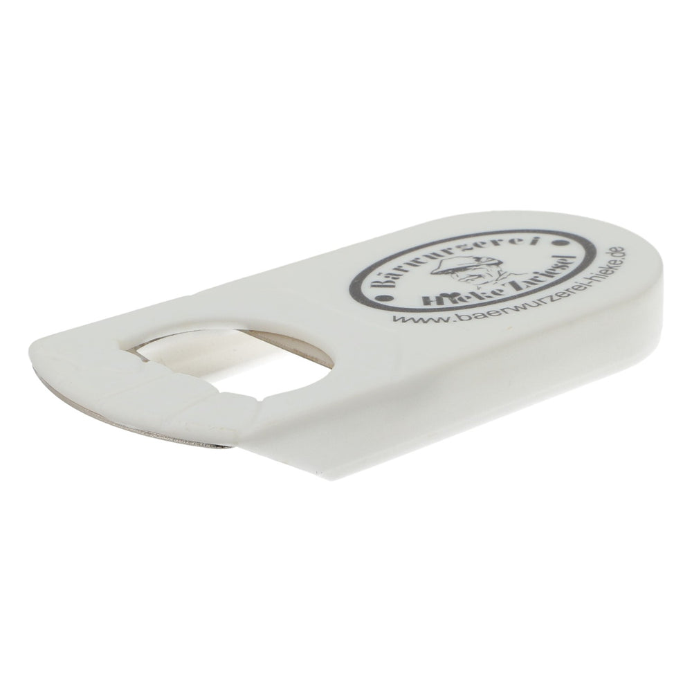 Bärwurzerei Hieke Zwiesel - Apribottiglie per liquori con logo bianco