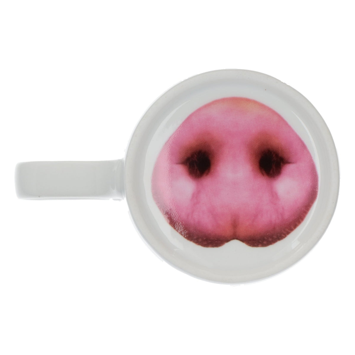 Tazza da caffè Basedahl 0,3 l Tazza Tazza da latte "Piggy" Bicchiere a forma di muso di maiale