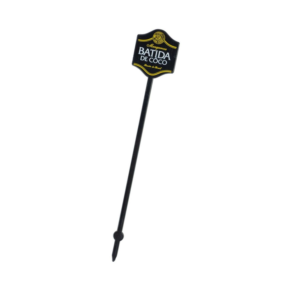 Batida de Coco Stirrer Bastoncino mescolatore nero Accessori da bar Bartool Mixology