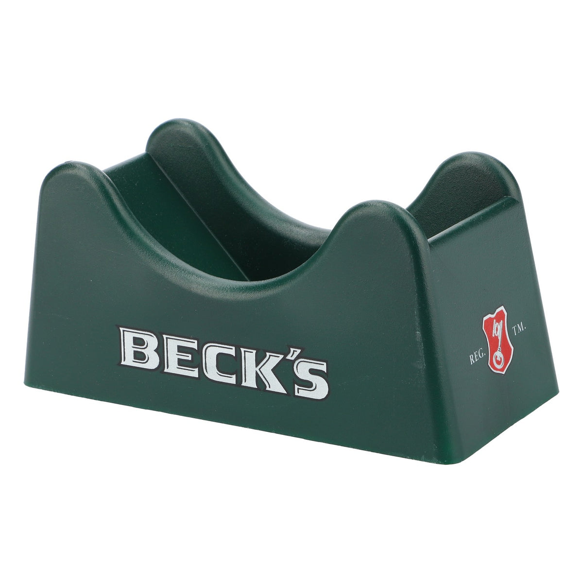 Portabottiglie Becks per circa 40 sottobicchieri Contenuto Verde