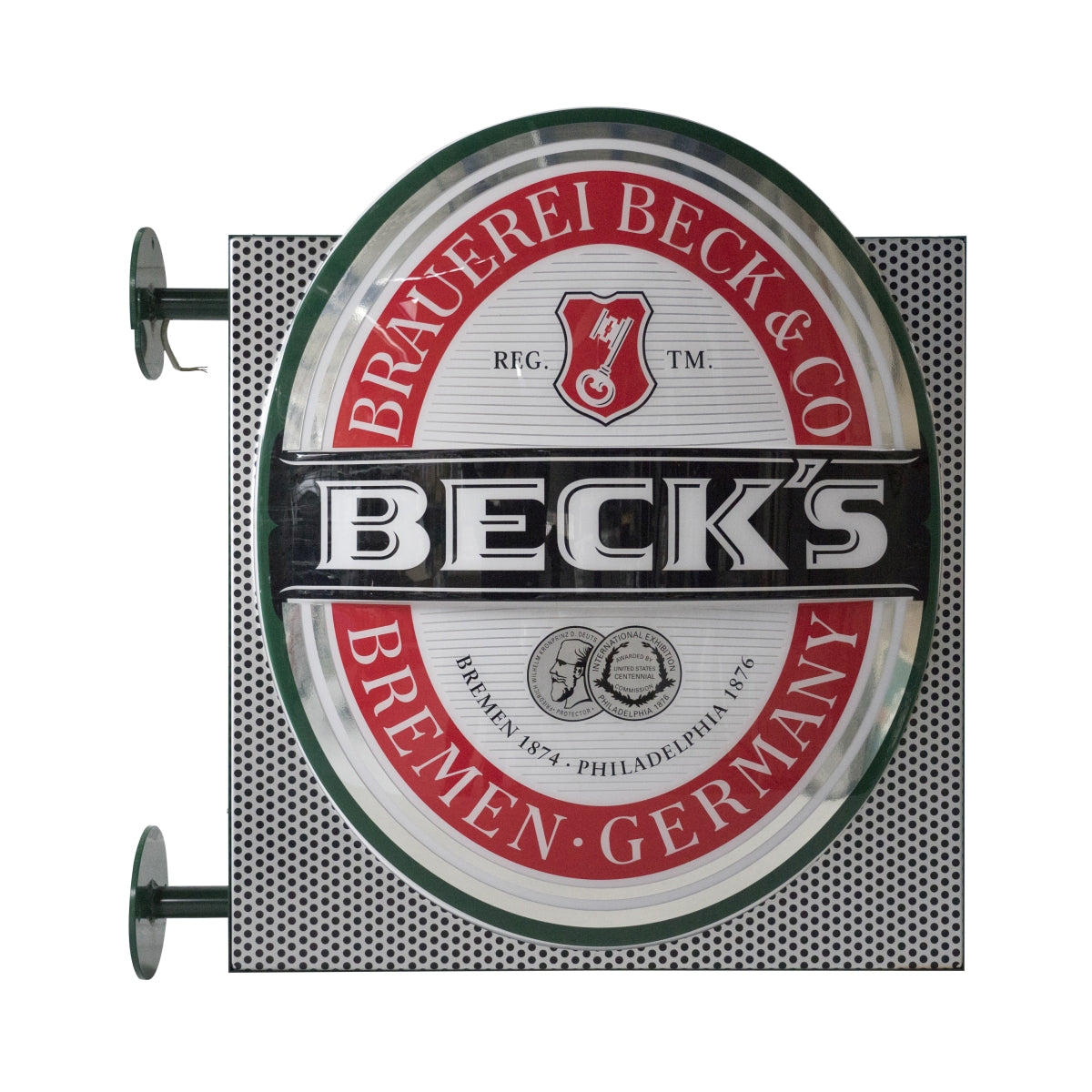 Insegna luminosa per birra Beck's, cartello da parete, espositore per pub, bar, birreria – Vista 2