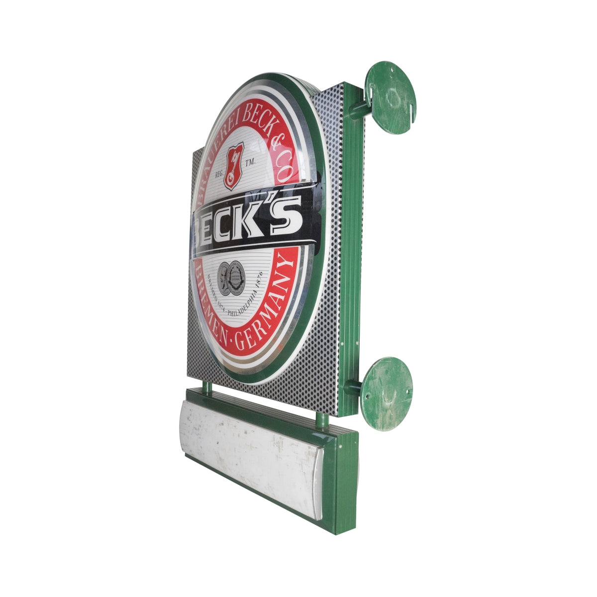 Insegna luminosa Becks Bier in due parti, per pub, bar, ristoranti e birrerie – Vista 3
