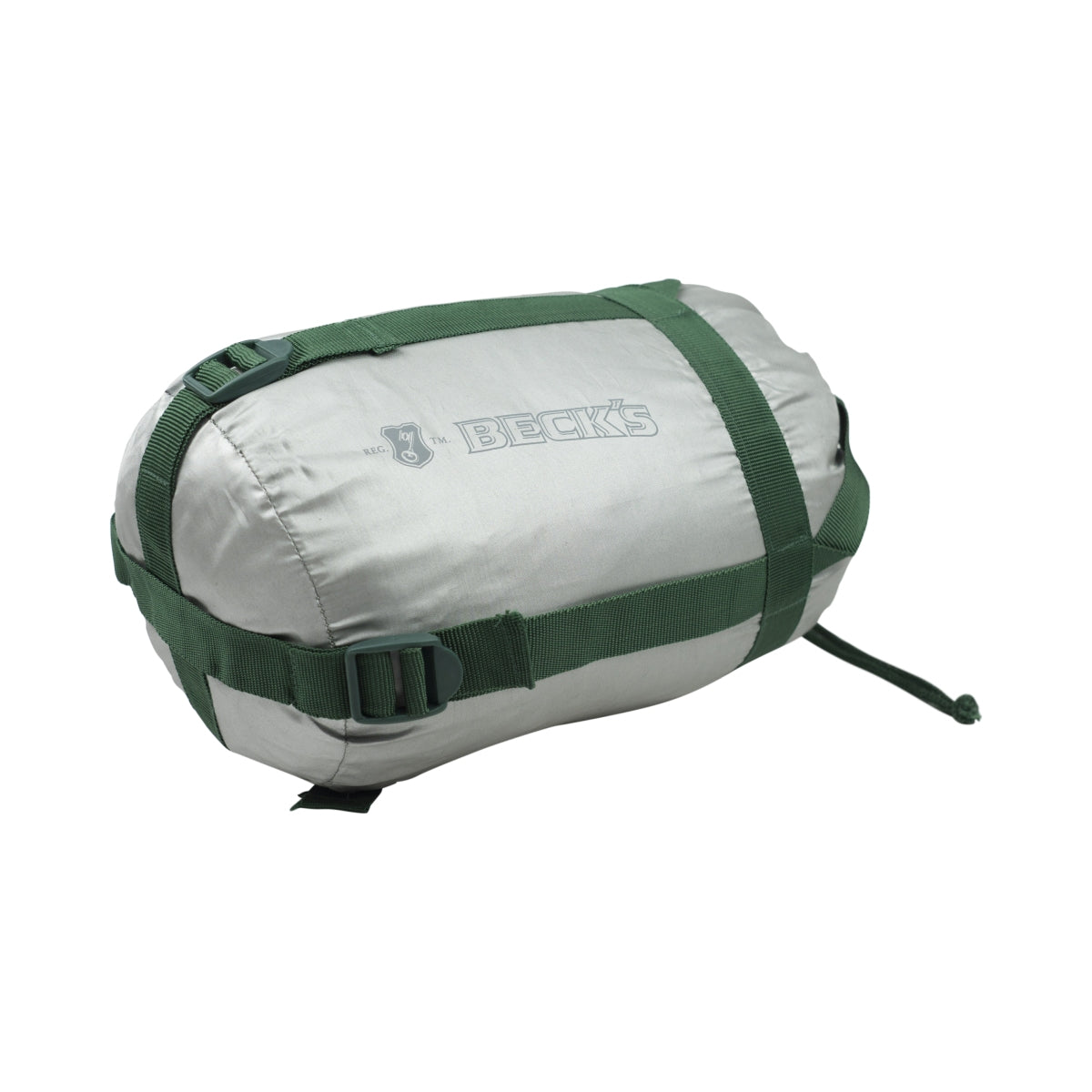 Sacco a pelo Becks Bier verde argento Outdoor Camping Viaggi piccolo Compatto Coperta