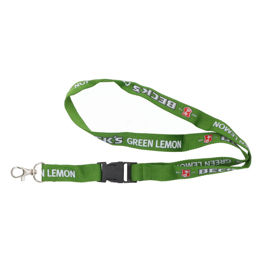Portachiavi Beck's Bier Lanyard Green Lemon