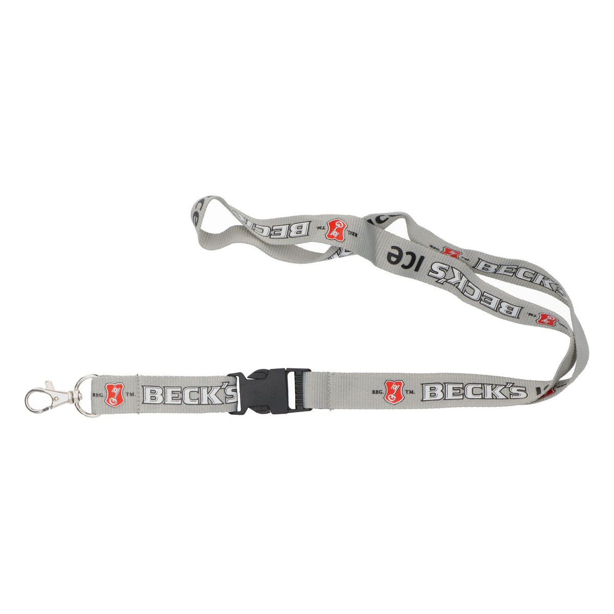 Becks Birra Portachiavi Cordino Lanyard VIP Band Ice