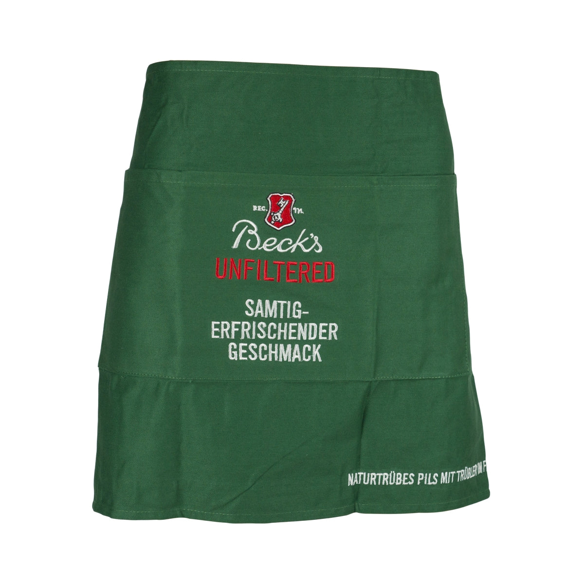 Grembiule da cameriere Becks con cintura corta per pancia, per ristoranti, bistrot, bar e servizio di sala