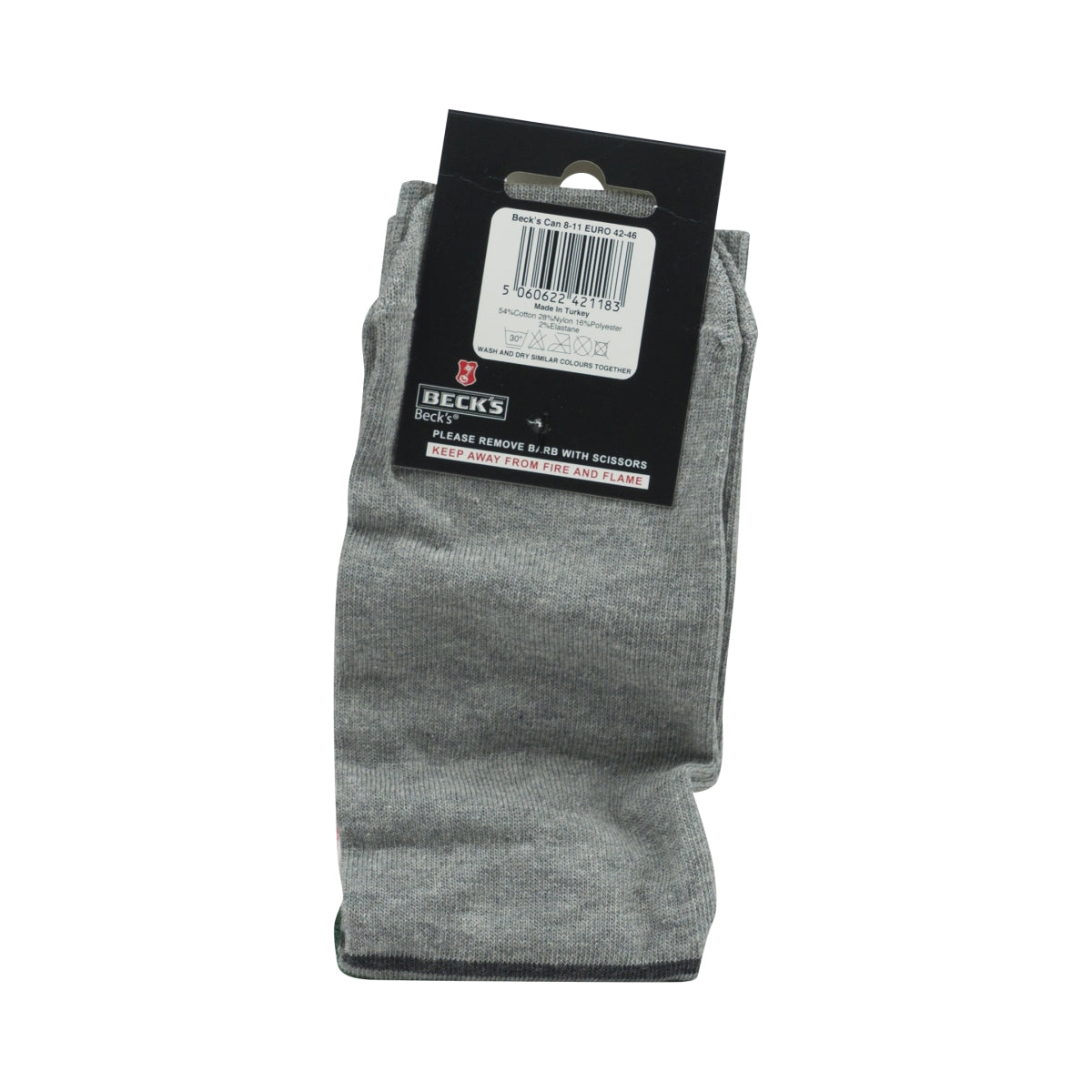 Calzini Becks Taglia 42-46 Unisex Calzini Retro Party Tempo libero Crew Birra – Vista 3