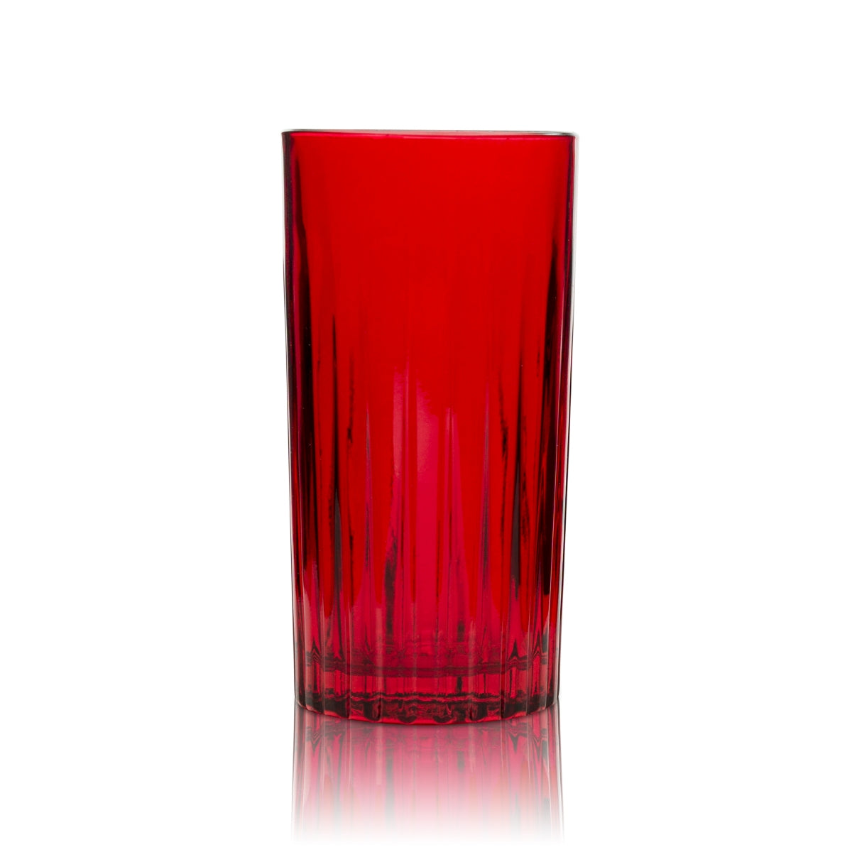 Bicchiere Beefeater Gin 0,4 l bicchieri da cocktail long drink tonic rossi 24 bicchieri con rilievo