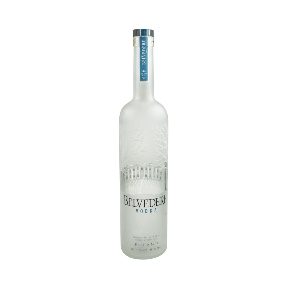 Bottiglia Belvedere Show !Vuota! 6L Bottiglia decorativa illuminata a LED Usata