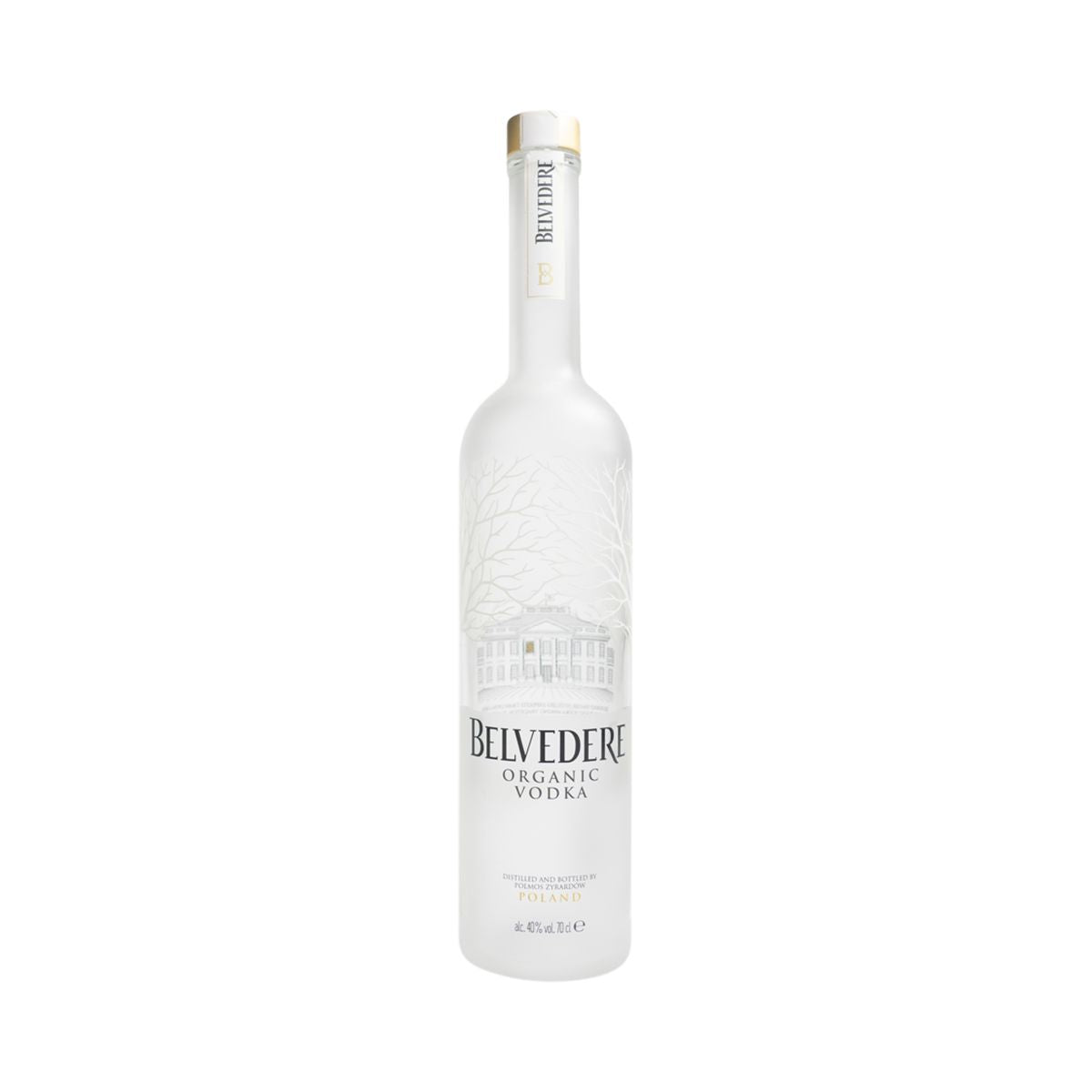 Bottiglia da esposizione Belvedere Vodka VUOTA 0,7 l Edizione biologica Usata Decorativa Fittizia