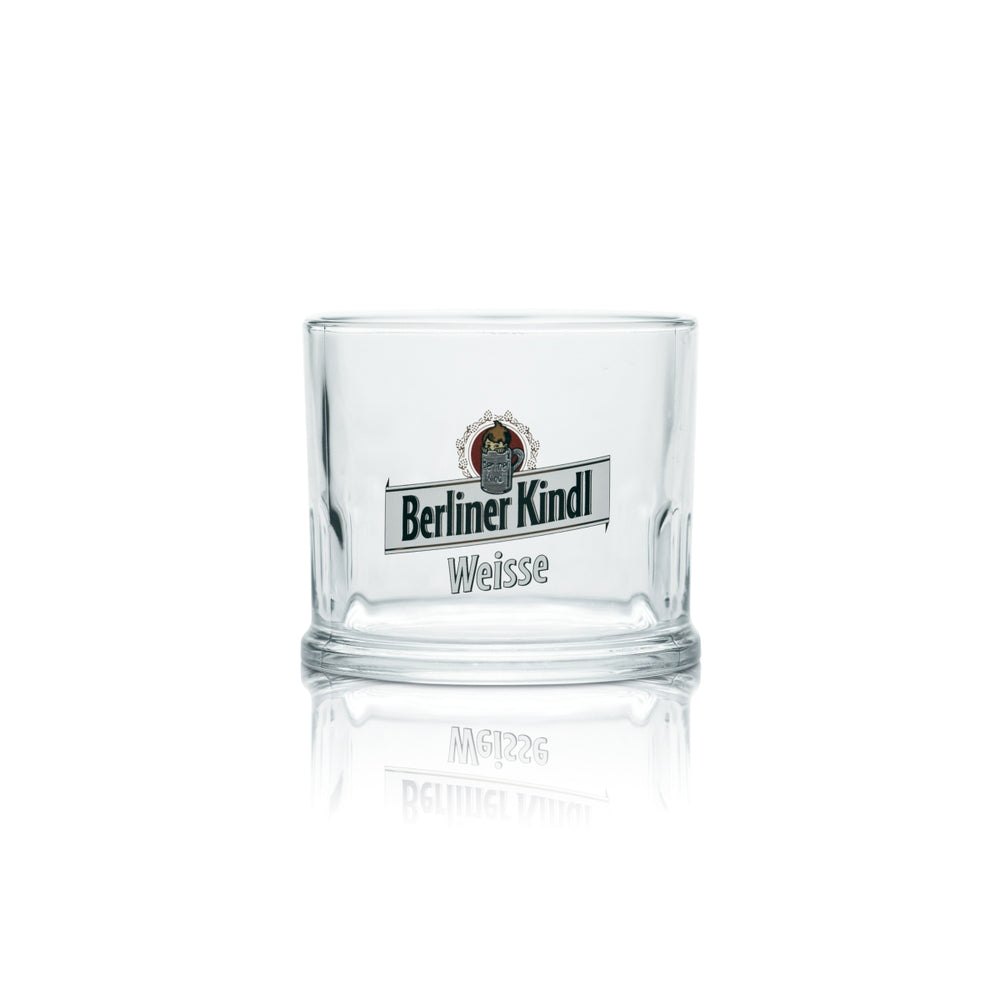 Berliner Kindl bicchiere con piede 0,3 l Contorno Bicchieri da birra Pils bianca Gastronomia Calibrato