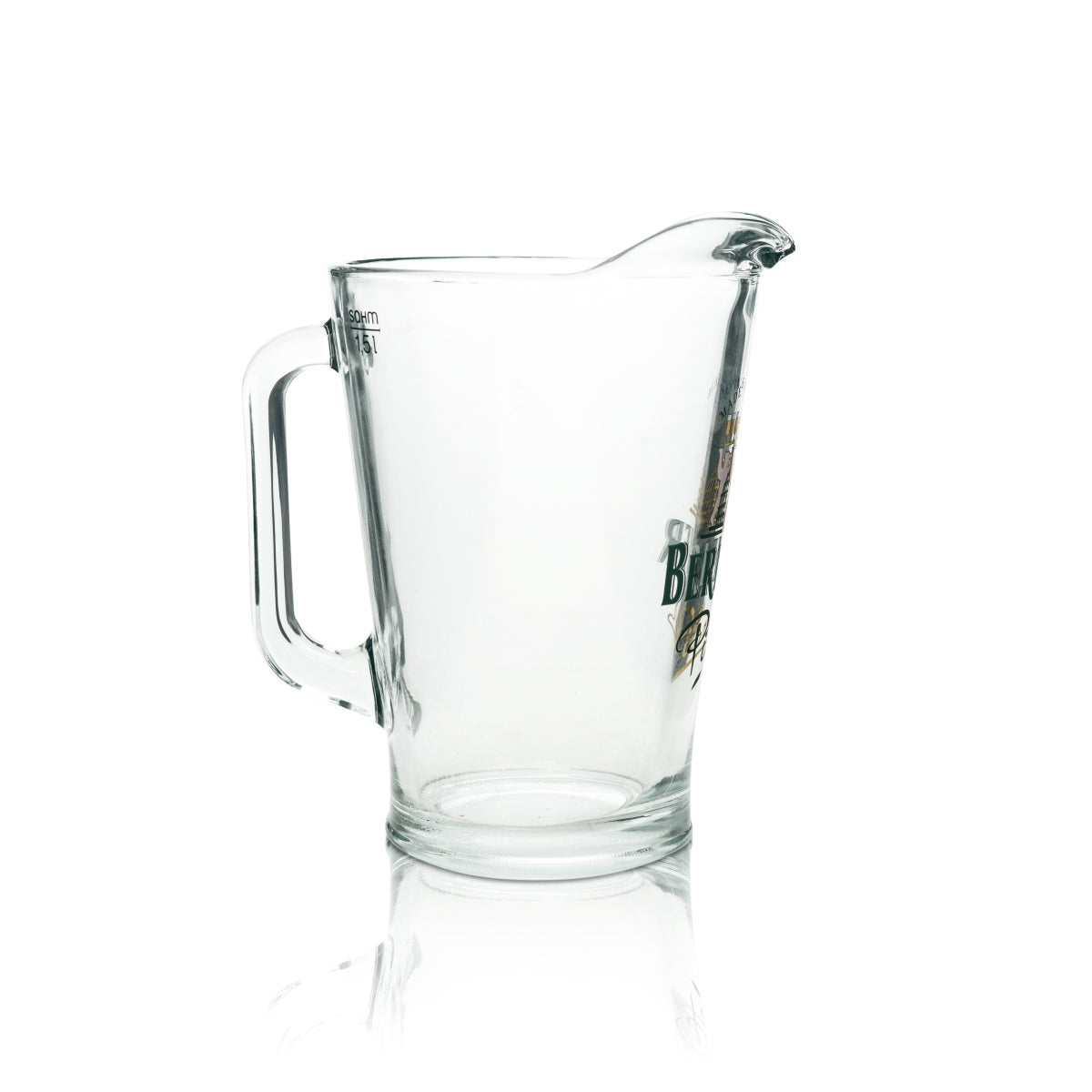 Caraffa per birra Berliner Pilsener da 1,5 l con versatore Sahm Krug Kanne Brauerei – Vista 2