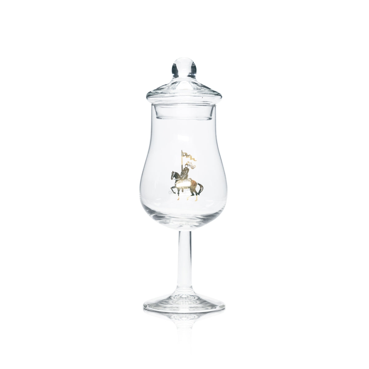 Bernard Massard Bicchiere 4 cl Nosing Tasting Bicchieri da vino Grappa Coperchio in vetro Lussemburgo – Vista 4