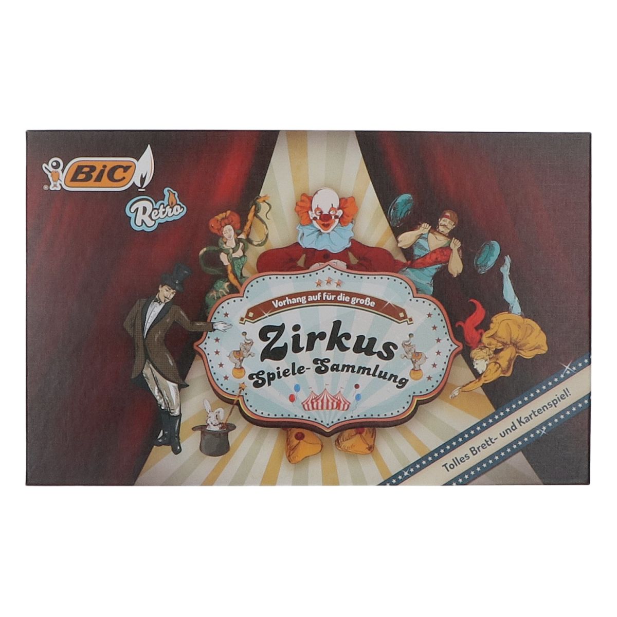 BIC Collezione di giochi Circo Retro Gioco da tavolo Collezionisti Appassionati Merch – Vista 2
