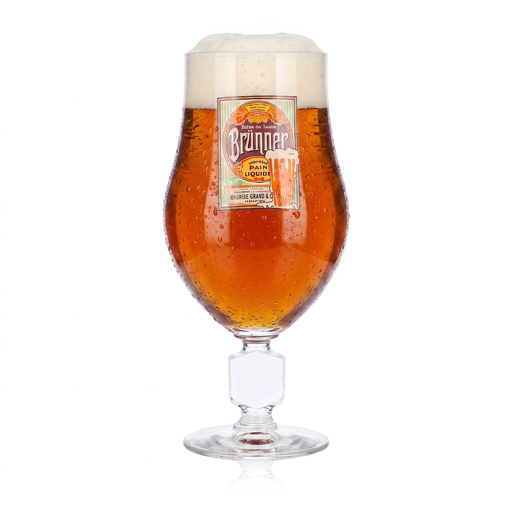 Bière de Santé Brunner Bicchiere da birra da 0,45 l, calice Durobor Echanson