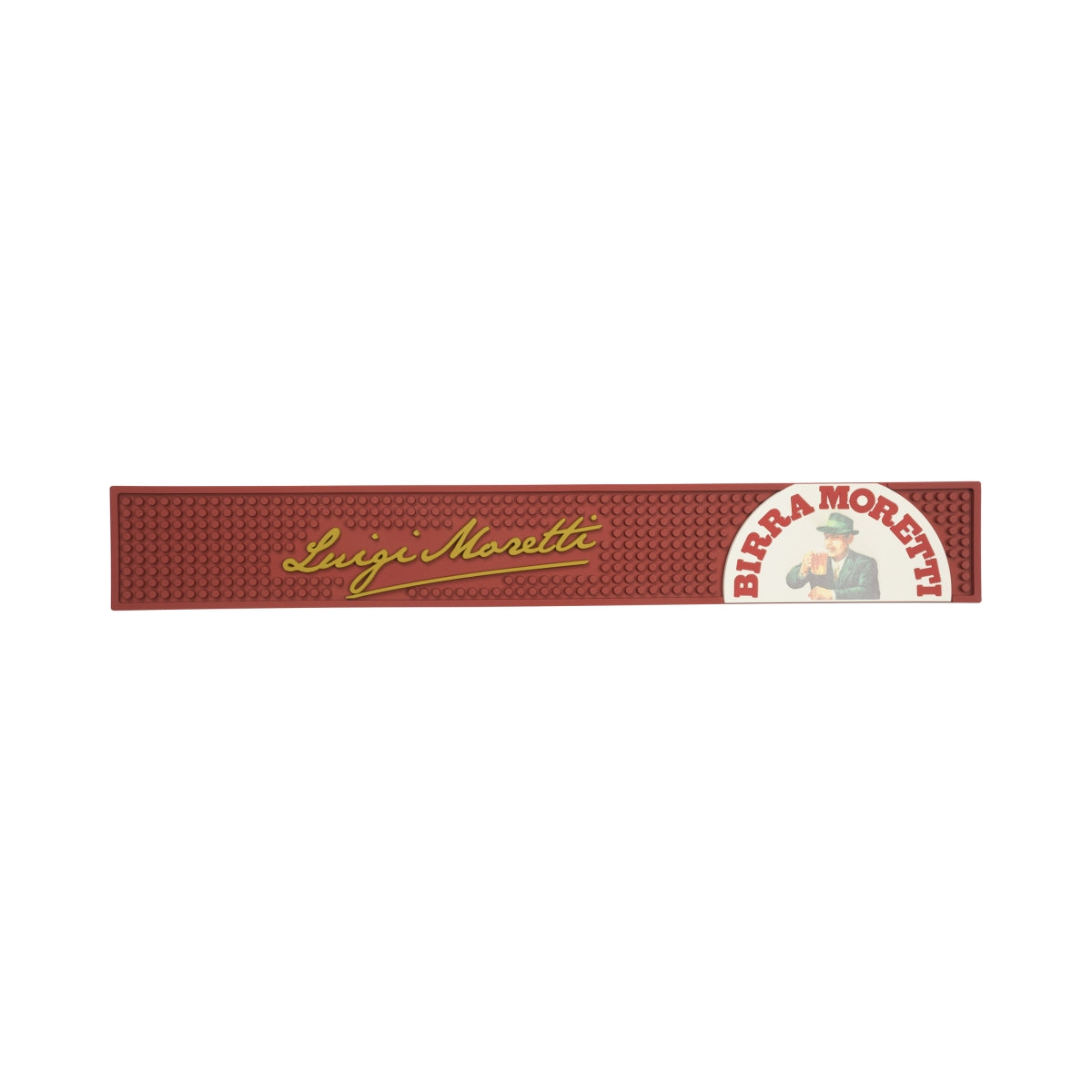 Birra Moretti Tappetino da bar Luigi Italia Bicchieri Scolapulcini Runner Beer – Vista 2