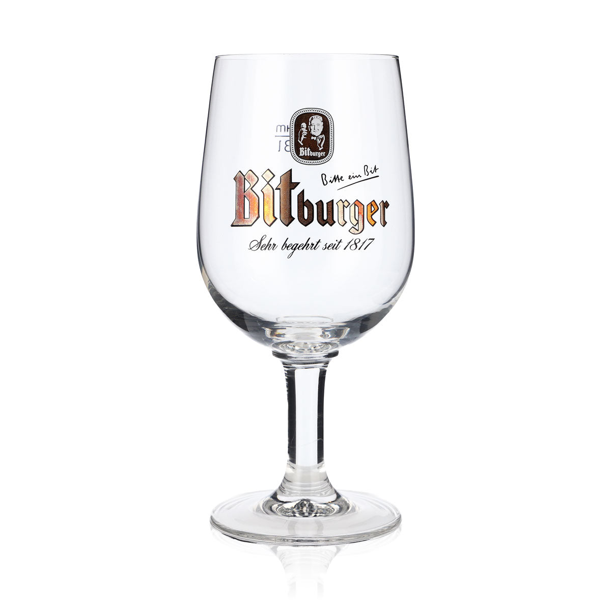 Birra Bitburger Bicchiere da birra Pokal Bicchieri da birra Gaston 0,3 l "Das besondere Alte"