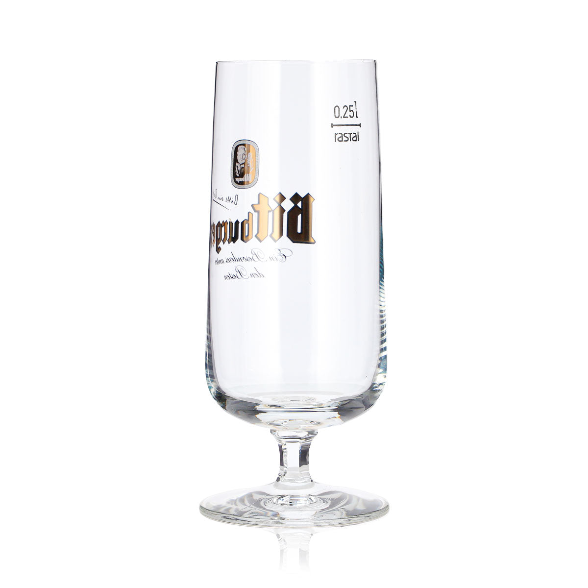 Bicchiere da birra Bitburger da 0,25 l, modello "Ein Besonderes unter den Besten" (Una speciale tra le migliori), Sahm – Vista 4
